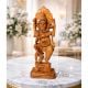 Handcrafted Wood Dancing Ganesha Statue